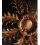 Fleur en bronze