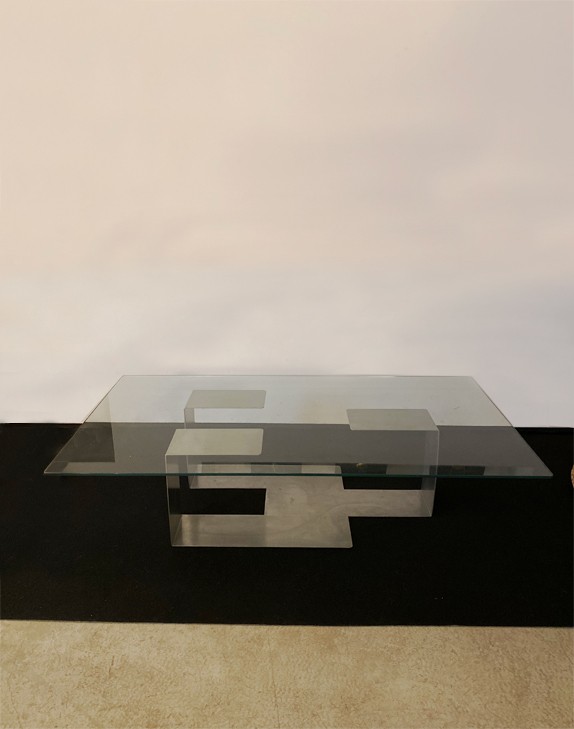 table basse en verre