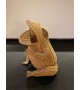 Grenouille en rotin