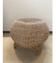 Poufs en rotin