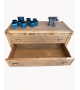 Commode en bambou et rotin
