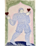 Tableau Coeur d'autruche I, Galatée Martin