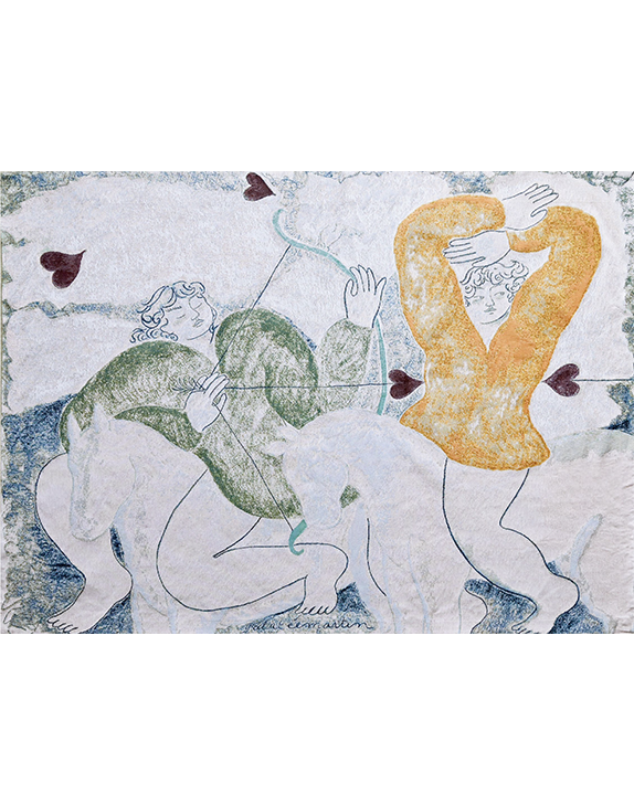 Tapisserie Cavalières, Galatée Martin