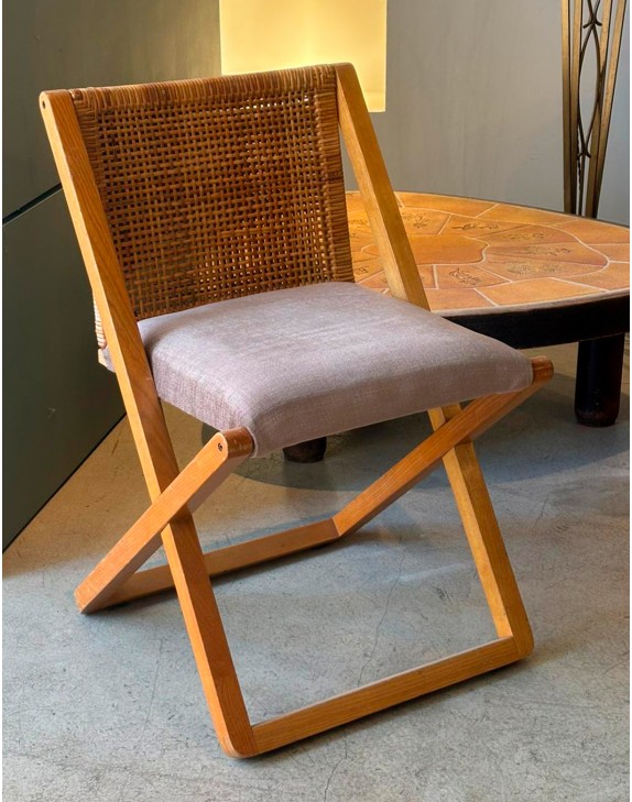 Chaise en cannage