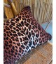 Coussin léopard