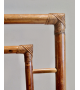 Chaise de bambou et tissu