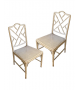 Ensemble chaises et bancs