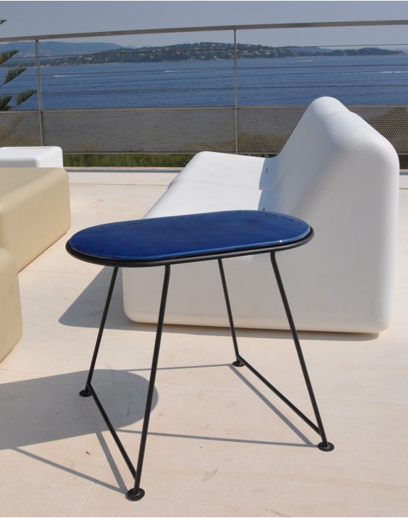 Table Capsule Bleu