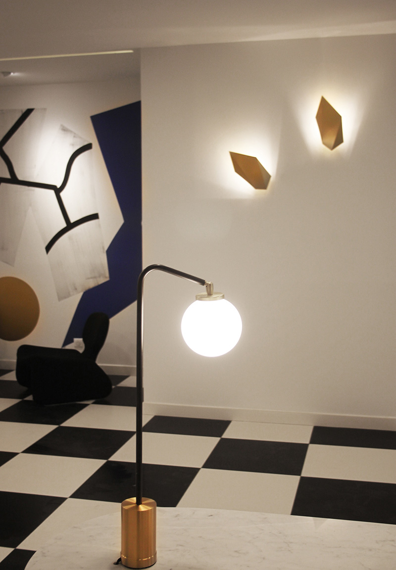 Nathalie Rives réalisation, Lobby immeuble Parisien